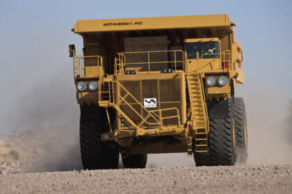 Unit Rig MT4400D AC mining truck hauling, front view, C756600.jpg Caption: The MT4400D AC features dynamic retarding capacity combined with rear wet disc brakes to deliver operator confidence and solid productivity
