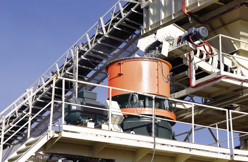 Sandvik dust suppression systems are used in many materials handling situations