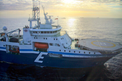 Viking will be used by CGG for a four-month seismic programme offshore Colombia. Image courtesy of CGG Veritas
