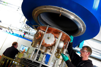 Hardide coating reactor being loaded FINAL