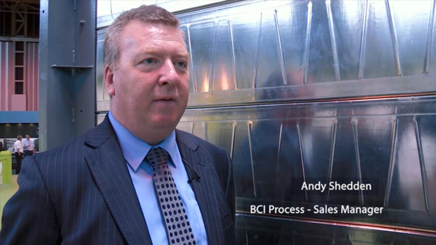 Andrew Shedden, UK Sales and Marketing Manager for BCI Process