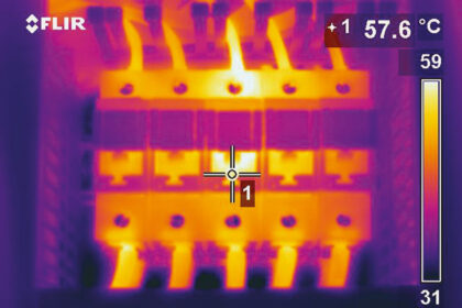 Electrical inspections and level detection of tanks are just a few infrared applications at BASF