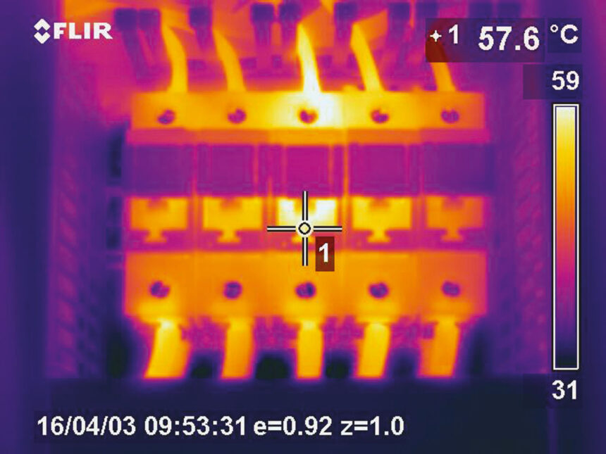 Electrical inspections and level detection of tanks are just a few infrared applications at BASF