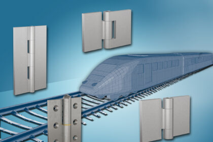 FDB2358 - heavy duty hinges for railway applications