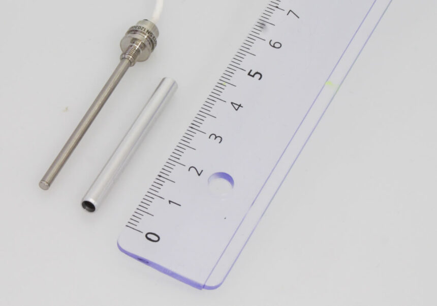 Compared to traditional methods of measuring displacement and piston position in hydraulic cylinders and valves (i.e. LVDT’s and Magnetostrictive sensors), Micro-Epsilon’s EDS series of sensors is much more compact in both its length and diameter