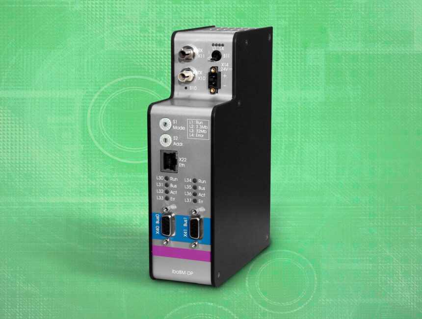 The new Profibus sniffer ibaBM-DP listens to the cyclic Profibus communication and offers additional diagnostic functions