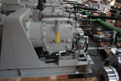 The completed design for Siemens included the pump skids, control systems, interlocks and the de-scale headers