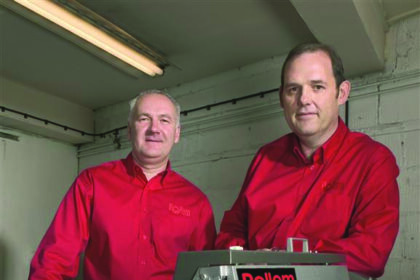 Colin Pears, left and Stuart Murphy, right, of Rollem