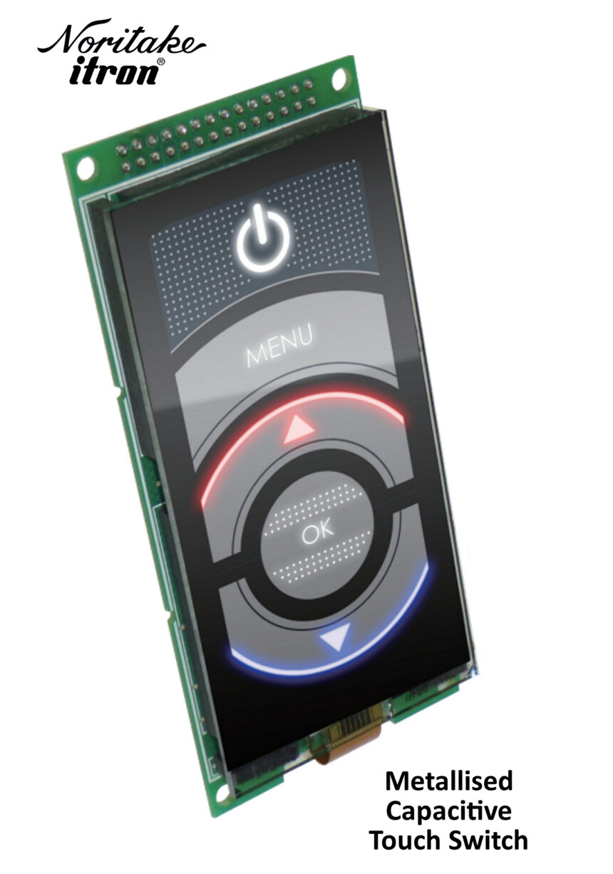 NEW METAL ON GLASS CAPACITIVE TOUCH SWITCHES