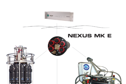The FLEXUS suite - the onboard NEXUS MK E multiplexer can be easily demounted for use on other underwater systems