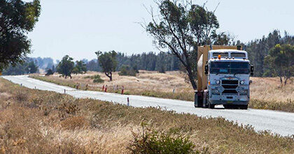 Orica sodium cyanide Sparge tanker en route for delivery