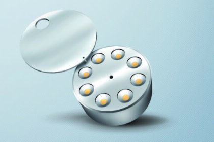 Support for multi-crystal sensors