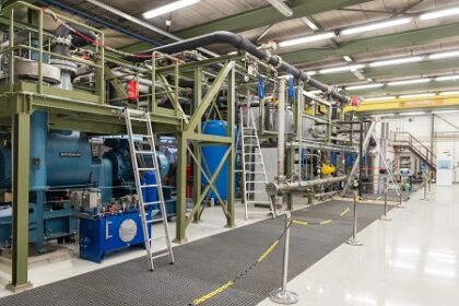View of multiphase flow facility