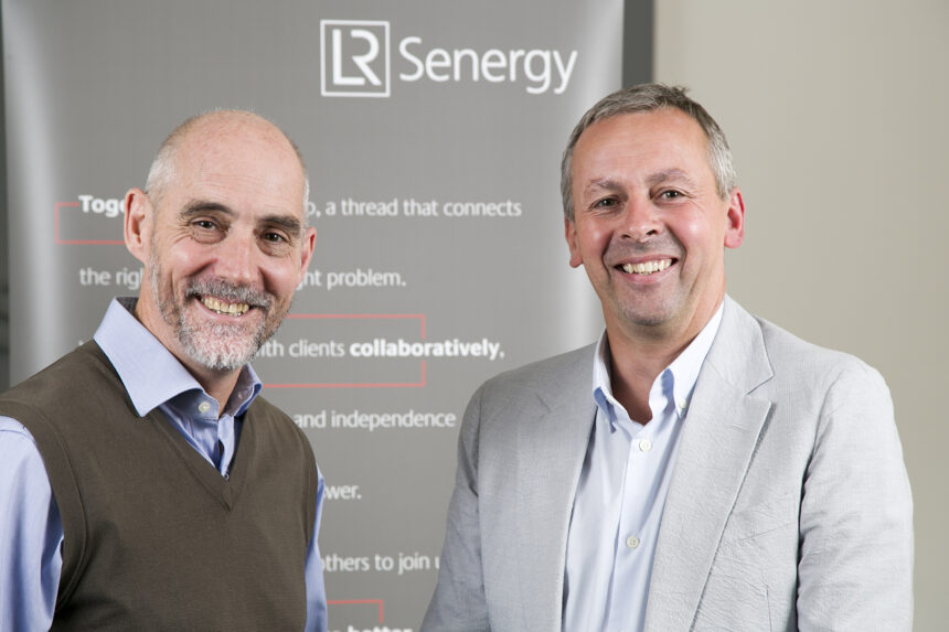 James McCallum, CEO of LR Senergy (left) and Richard Sadler, CEO of Lloyd’s Register Group