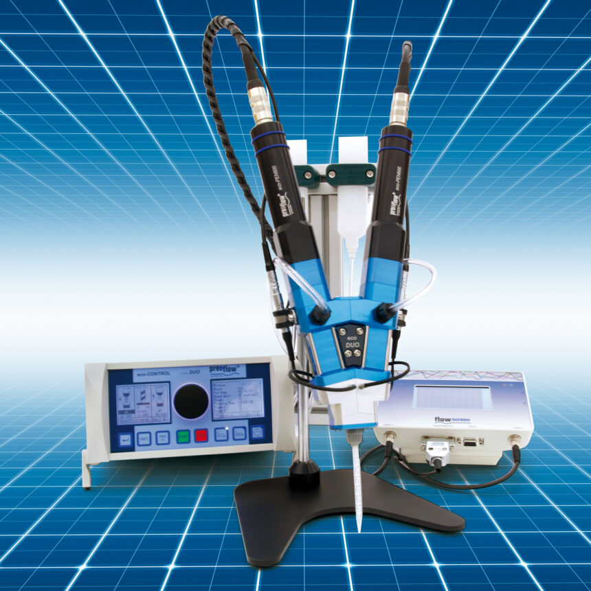 Two component metering, mixing and dispensing more precise and in larger quantities now from Intertronics