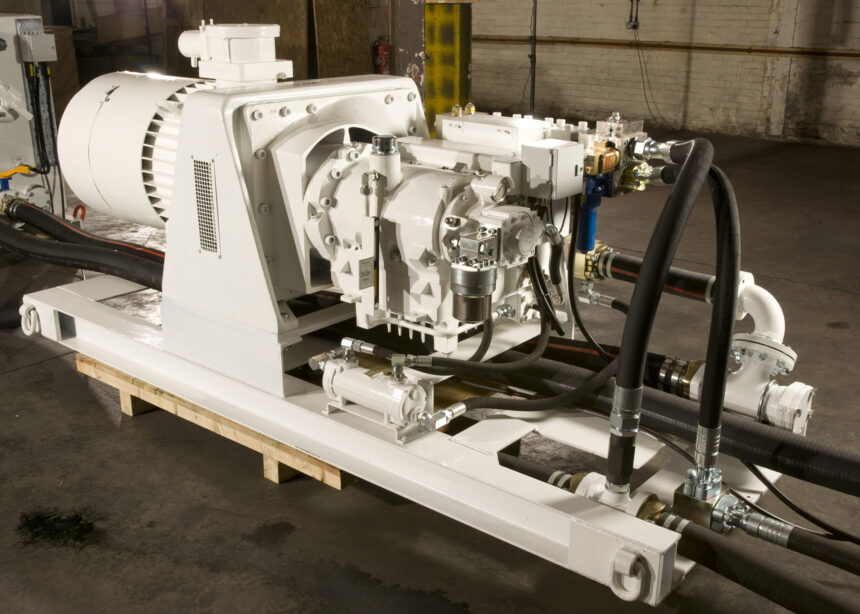 RMI has delivered three Trimax S300 pumps to power the roof support system as well as two Trimax S300 pumps for the water pumping system