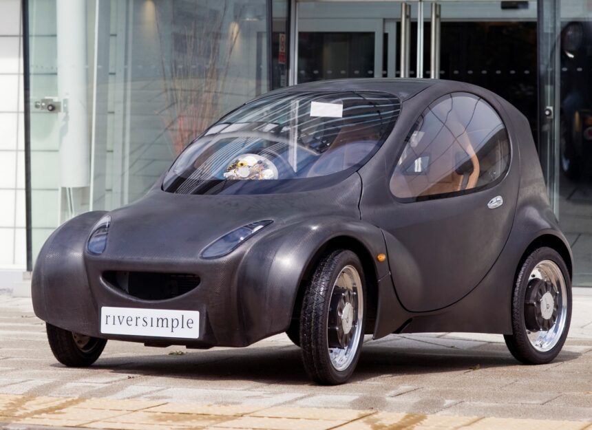 The yet to be unveiled production model of Riversimple's hydgrogen cell car will be designed using Arcadia from Cadonix. This demonstrator model is currently on show at the Science Museum in London