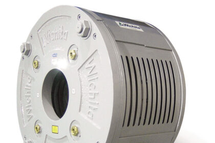 Wichita engineers have developed a composite material for use in the new water jackets which has undergone extensive stress testing and extended durability testing to assess the corrosion resistance for offshore applications
