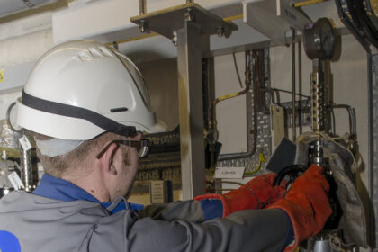 Engineers designed a system to purge the water by pumping it out of the store, and then use a chemical process to remove the radioactivity from it