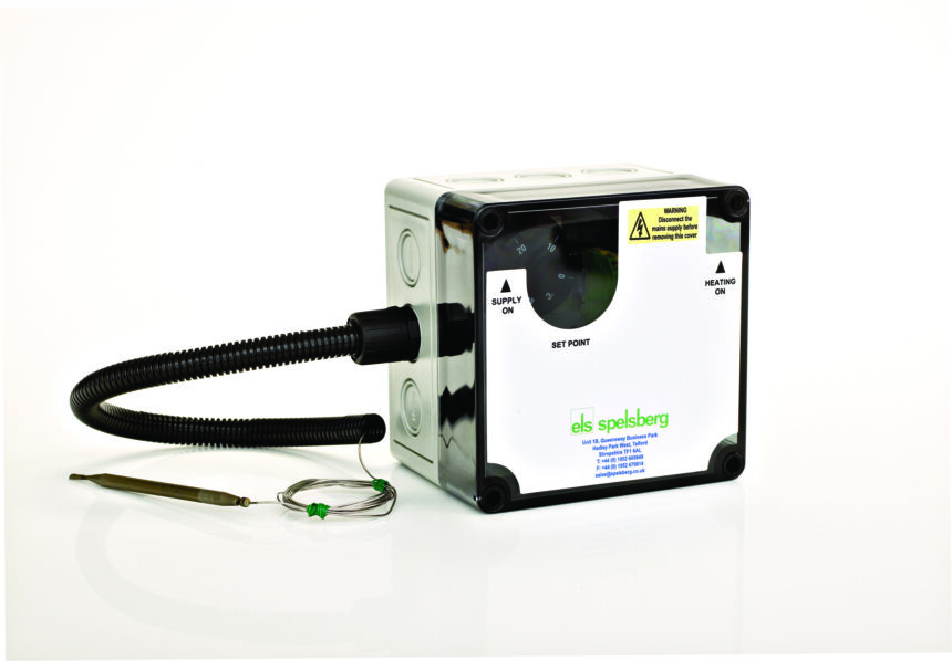 More and more, treatment facilities are increasing the use of trace heating on external pipe sections which can be controlled via a pre-built thermostat from Spelsberg