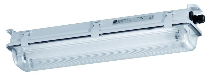 ECOLUX metal luminaires are available in various versions to give users exactly the required scope of explosion protection and corrosion resistance