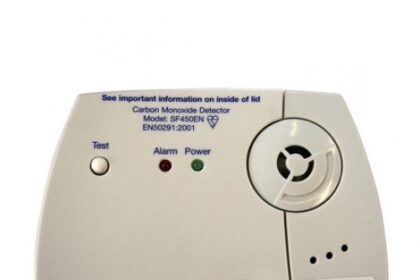 A carbon monoxide alarm from Honeywell