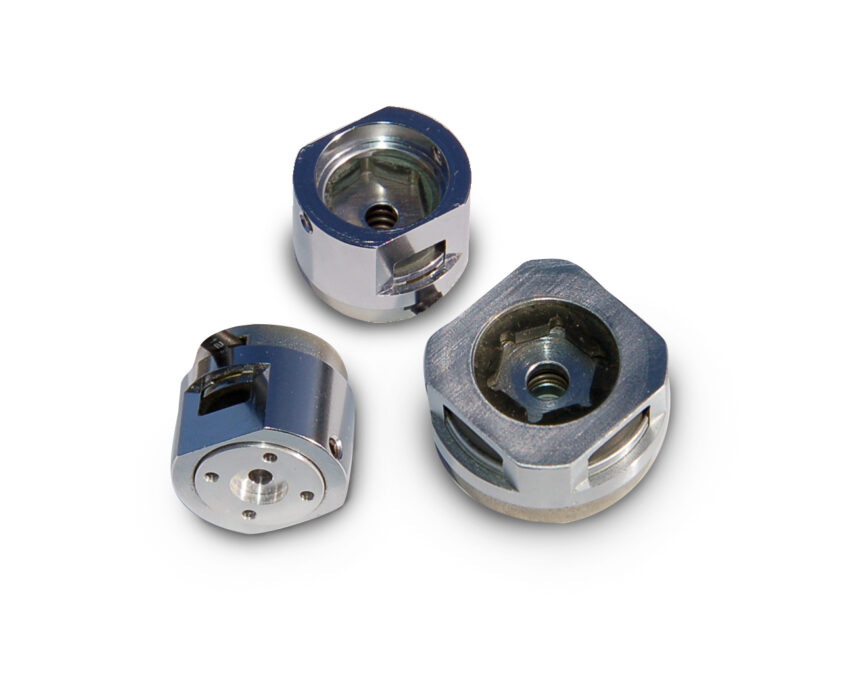 The range consists of 6 standard sizes which range from 22mm – 33.5mm diameter (30g – 100g) and offer up to 50Ncm of static torque