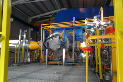 Waukesha Magnetic Bearings provided active magnetic bearing (AMB) systems for four 16 MW gas compressors at Gazprom’s Compressor Station Elizavetinskaya-1