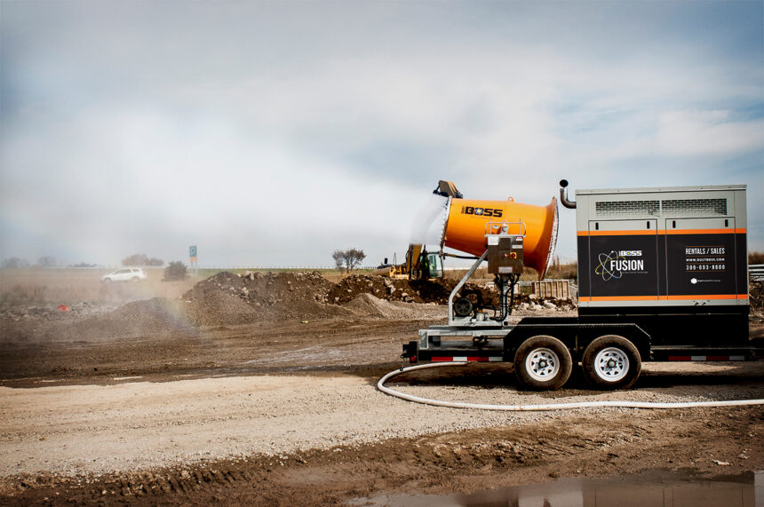 The unit is engineered to be highly mobile, and can be set up for use with potable or non-potable water