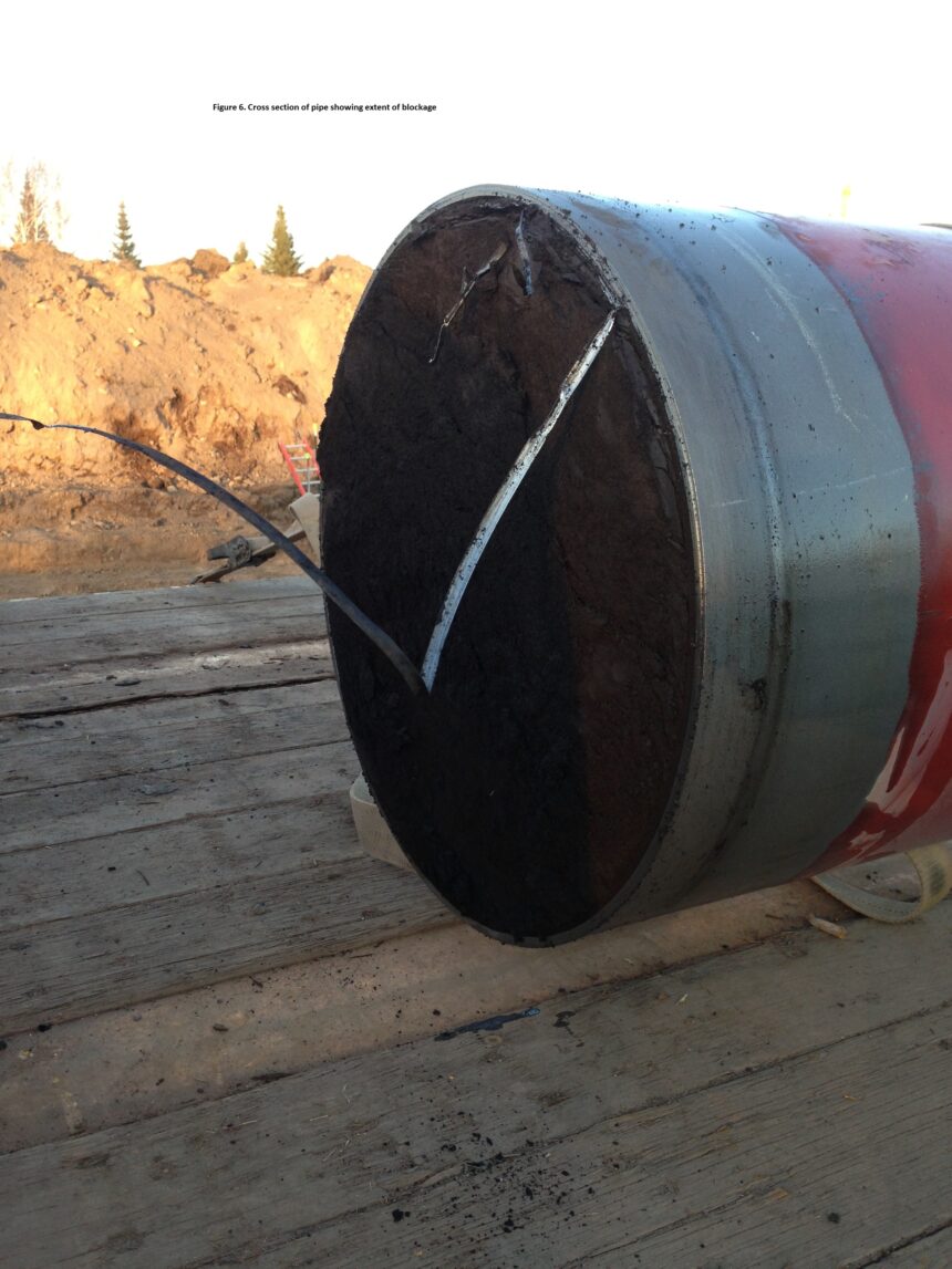 The pipeline company was able to accurately develop a strategy to effectively and efficiently cut and remove the specific section of the impacted pipeline