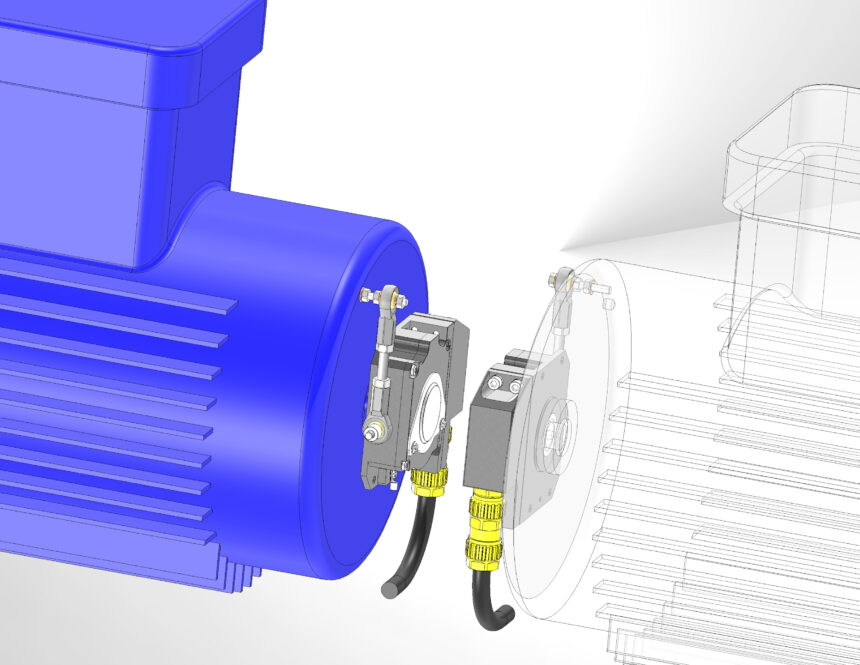 Explosion-proof encoders with a compact design fit in space-restricted applications, such as in back-to-back mud pump applications