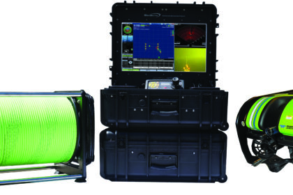 Complete vLBV system, ready for offshore operations