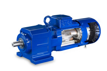 The design of the PMSM offers a number of key benefits. It reduces heat losses from the rotor by 100%, total losses by approximately 25%, and increases total efficiency by 10% or more