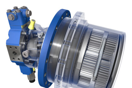 The HYDROTRAC GFT series 8000 offers increased torque and compact design thanks to higher flexibility