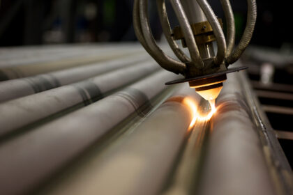 Fully automated laser cladding can be used on small and large parts