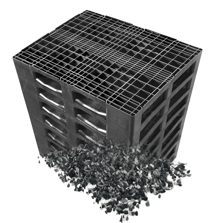 Recycling, not disposal: Cabka-IPS makes sure that reusable materials are kept in a closed ecological circuit and the environment is protected. Picture: Cabka-IPS