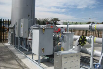 ENER-G Robinson Deep landfill gas generation site in South Africa c