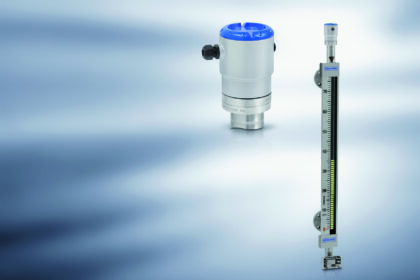 Optiwave 1010 FMCW radar level transmitter for bypass chambers and magnetic level indicators