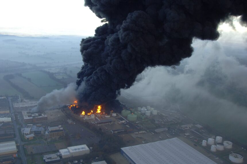 Buncefield fire