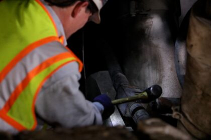 Workers often resort to dangerous practices to free corroded and deformed couplings