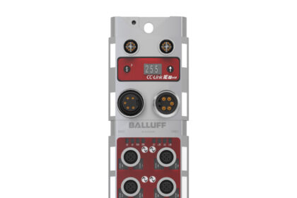 Balluff offers a range of I/O blocks and also IO-Link sensor hubs, which enable simple, rapid building and/or reconfiguring of networks, including CC-Link IE and CC-Link enabled versions