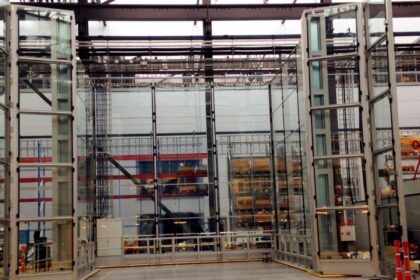 The test cell will be used for testing offshore equipment