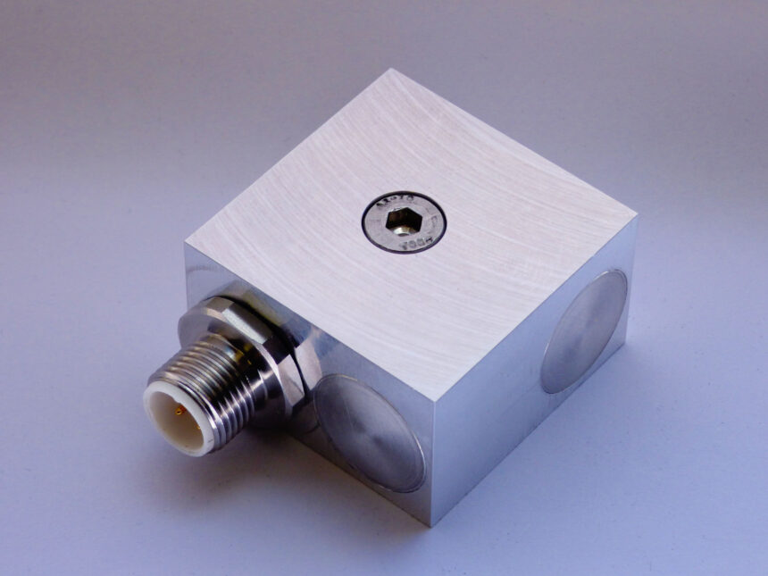 The MTN/1330 triaxial accelerometer from Monitran measures acceleration simultaneously in all three spatial axes