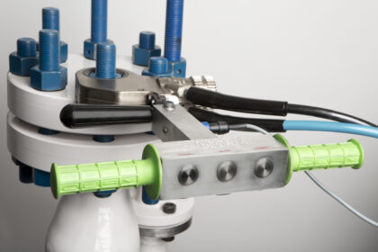 Safe T handle in use