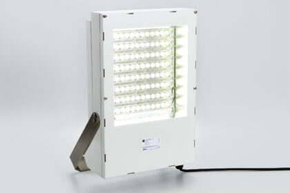The extremely robust new LED floodlights from R. STAHL provide highly efficient and long-lasting lighting solutions for zone 1, 21, 2 and 22 hazardous areas