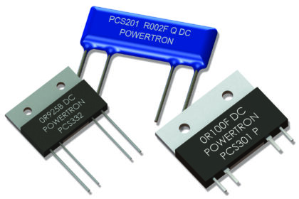 New Vishay Foil Resistors Powertron PCS Series
