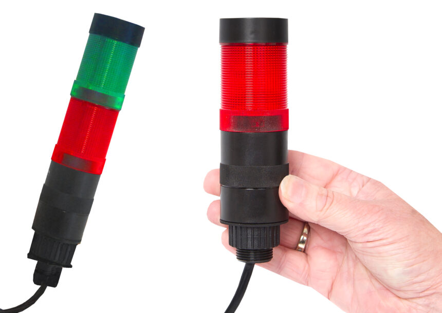 PurgEye API1500 Site PHO-09C Red and Green Visual Alarm