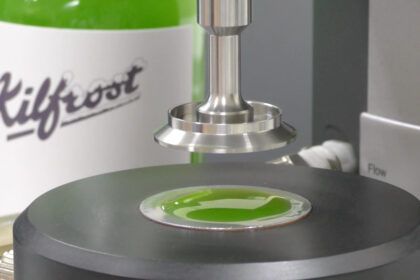A rheometer used by Kilfrost to measure its fluids