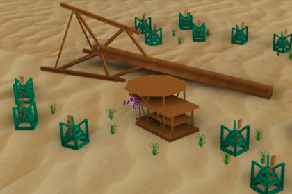 An Integrated Rigs to Reefs subsea layout