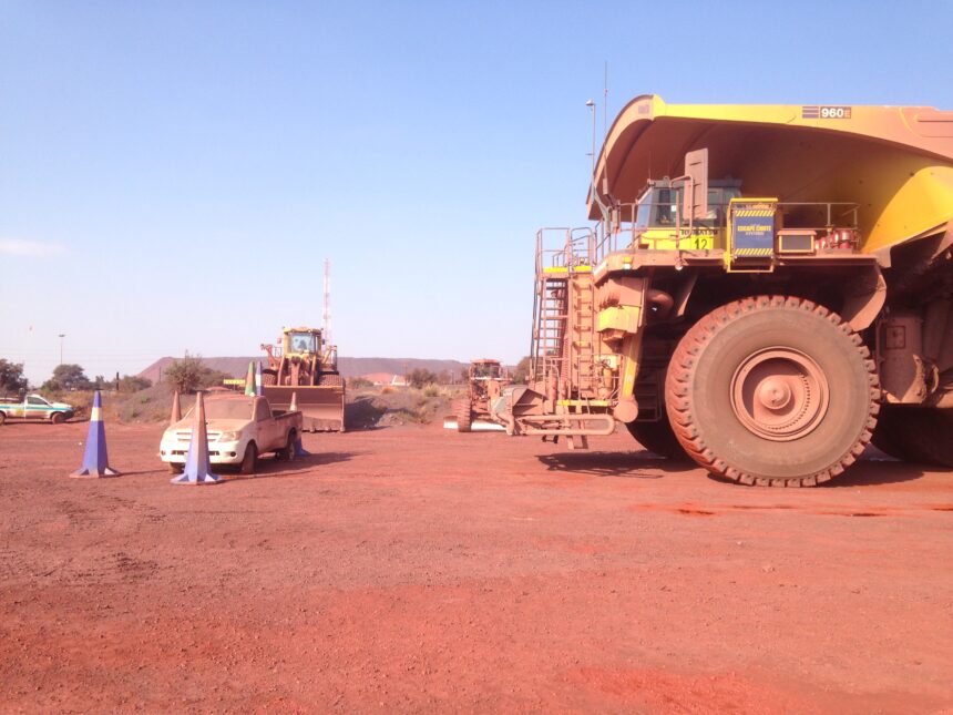 Mine VIS is being installed at the Sishen mine in South Africa